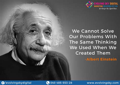 einstein quote problem solution