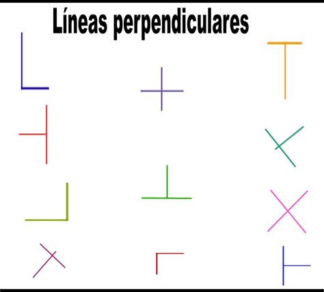 Ejemplos De Rectas Paralelas, Secantes Y Perpendiculares