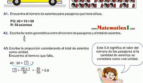 ejercicios matematicas sexto primaria 01 | Matematica ejercicios