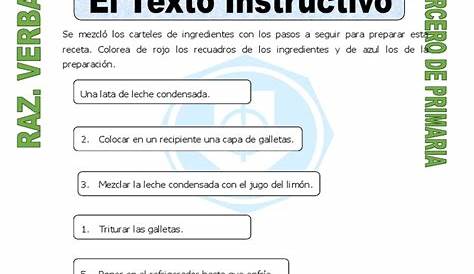 actividades para trabajar textos instructivos en primaria - Búsqueda de