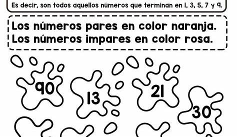 Números pares e impares - Ficha interactiva | First grade math
