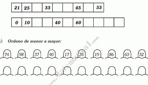 Ficha de Ejercicios Matematicos Para Segundo de Primaria