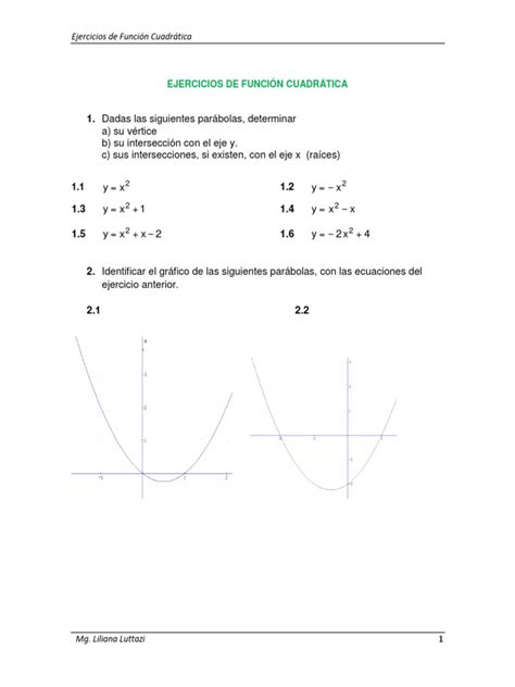 Ejercicio de Funcion cuadratica N°2