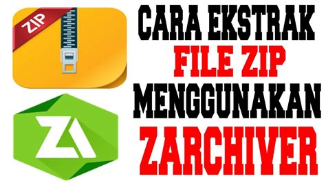 ekstrak file zip