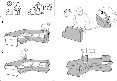 Favorite Ektorp Sofa Cover Instructions New Ideas