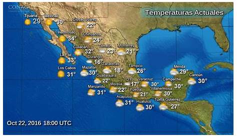 EL TIEMPO Y CLIMA EN DURANGO: MAPAS DE LLUVIA Y TEMP EN 24 HRS