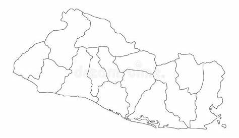 El Salvador Map Png