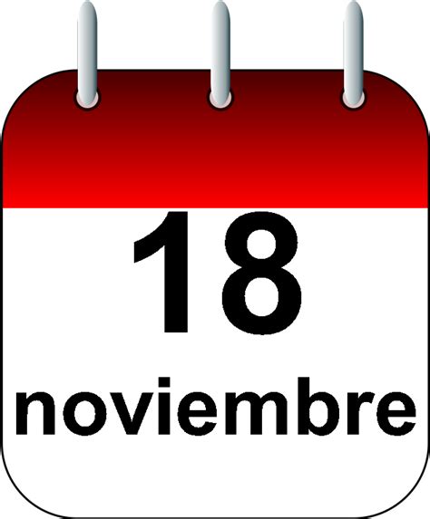 el 18 de noviembre