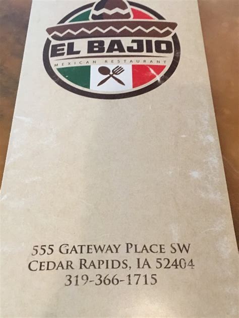 el bajio cedar rapids ia