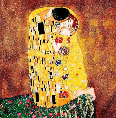 el beso gustav klimt historia