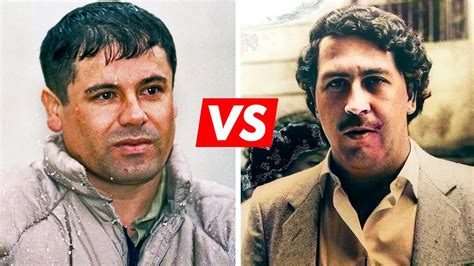 el chapo vs pablo escobar youtube