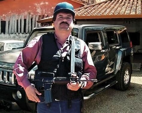 el chapo with a gun