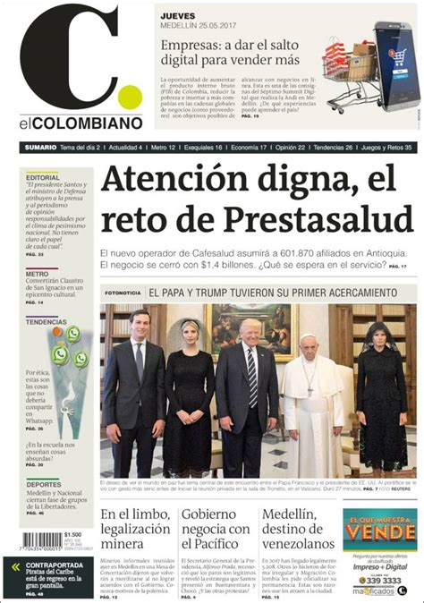 el colombiano periodico hoy