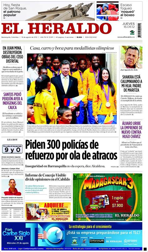 el heraldo de barranquilla colombia noticias