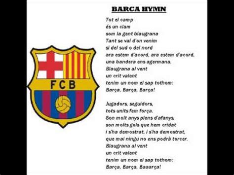 el himno del barca