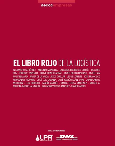 New El Libro Rojo De La Logistica 2023