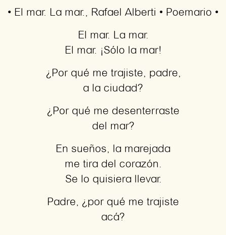 News El Mar Rafael Alberti Trending