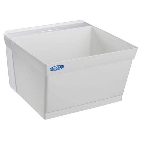el mustee wall mount laundry tub sink