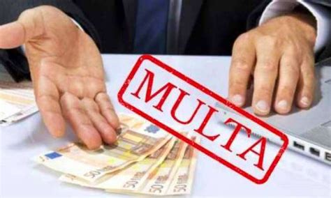 el pago de multas