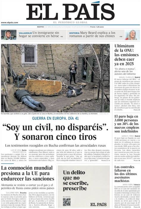 el pais spain news today