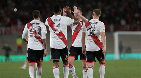 el partido de river de hoy