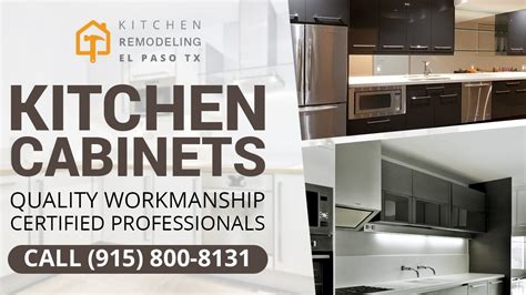 el paso kitchen cabinets