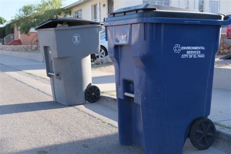 el paso recycling bins