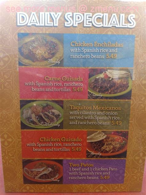 el pato mexican food menu