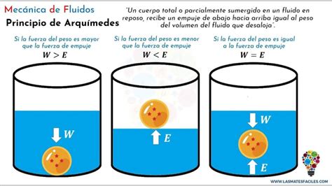 el principio de arquímedes es