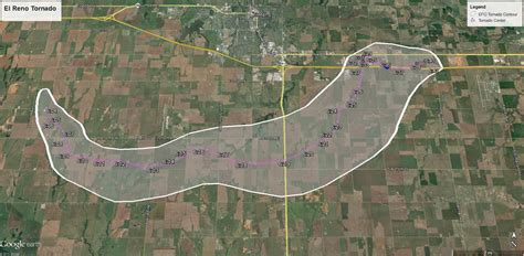 el reno 2013 track tornado