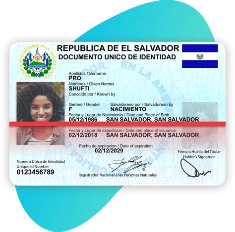 el salvador passport card
