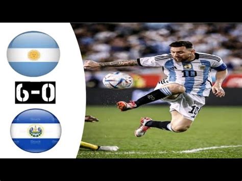 el salvador vs argentina 2022