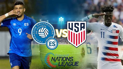 el salvador vs usa 2022