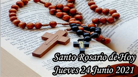 el santo rosario corto de hoy jueves