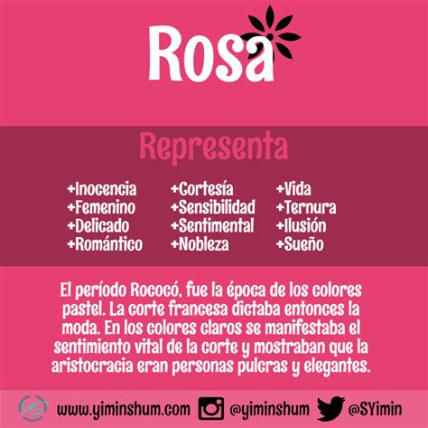 el significado del color rosado