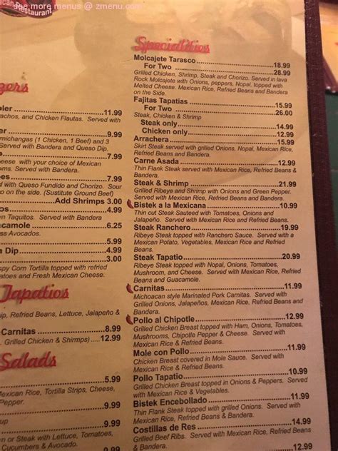 el tapatio kissimmee menu