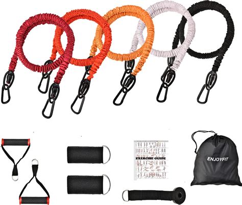 Elastic Exercise Bands With Handles