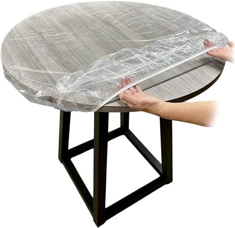 Elastic Plastic Tablecloths