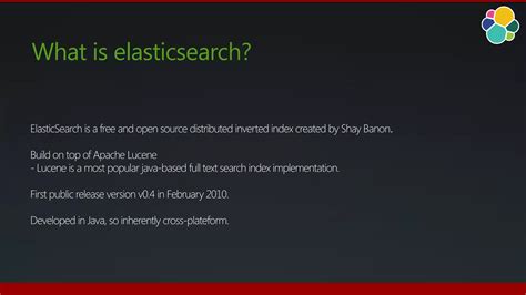 Elasticsearch Basic - Free And Open