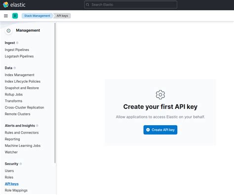 elasticsearch create api key for filebeat