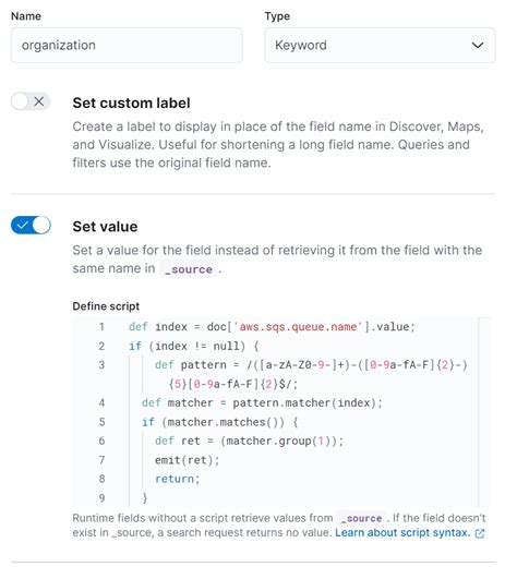 Elasticsearch Filter Field Value