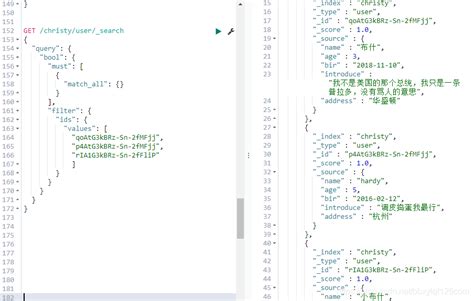 Elasticsearch Filter Ids