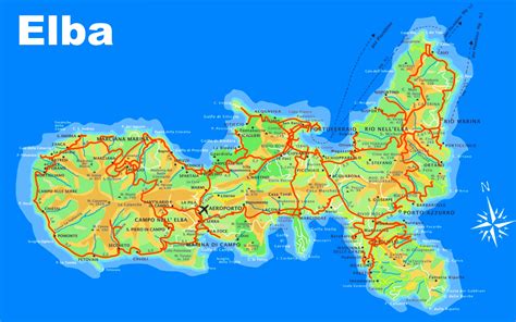 Elba World Map