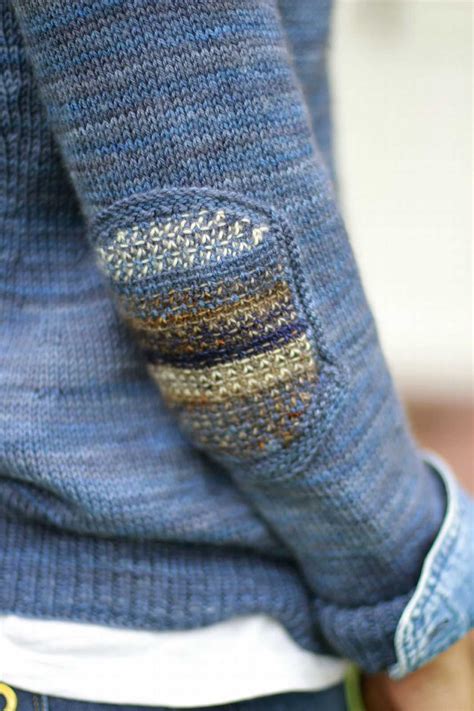 Elbow Patches Knitting Pattern