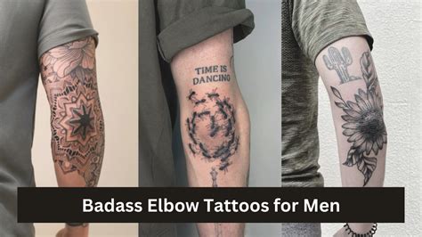 Elbow Tattoos For Men