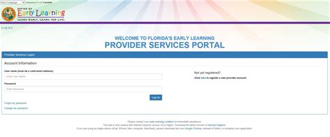 elc provider log in