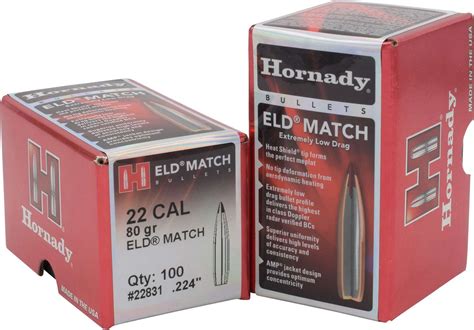 Eld Match Extremely Low Drag Match Hornady 