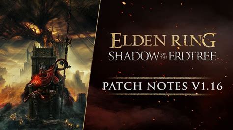 Elden Ring Patches Notes
