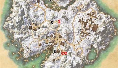 Elder Scrolls Online Bleakrock Treasure Map 1