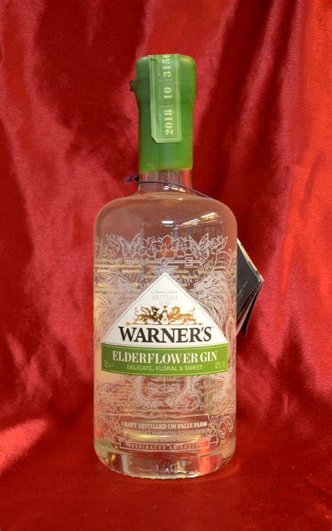 Elderflower Gin Warner Edwards